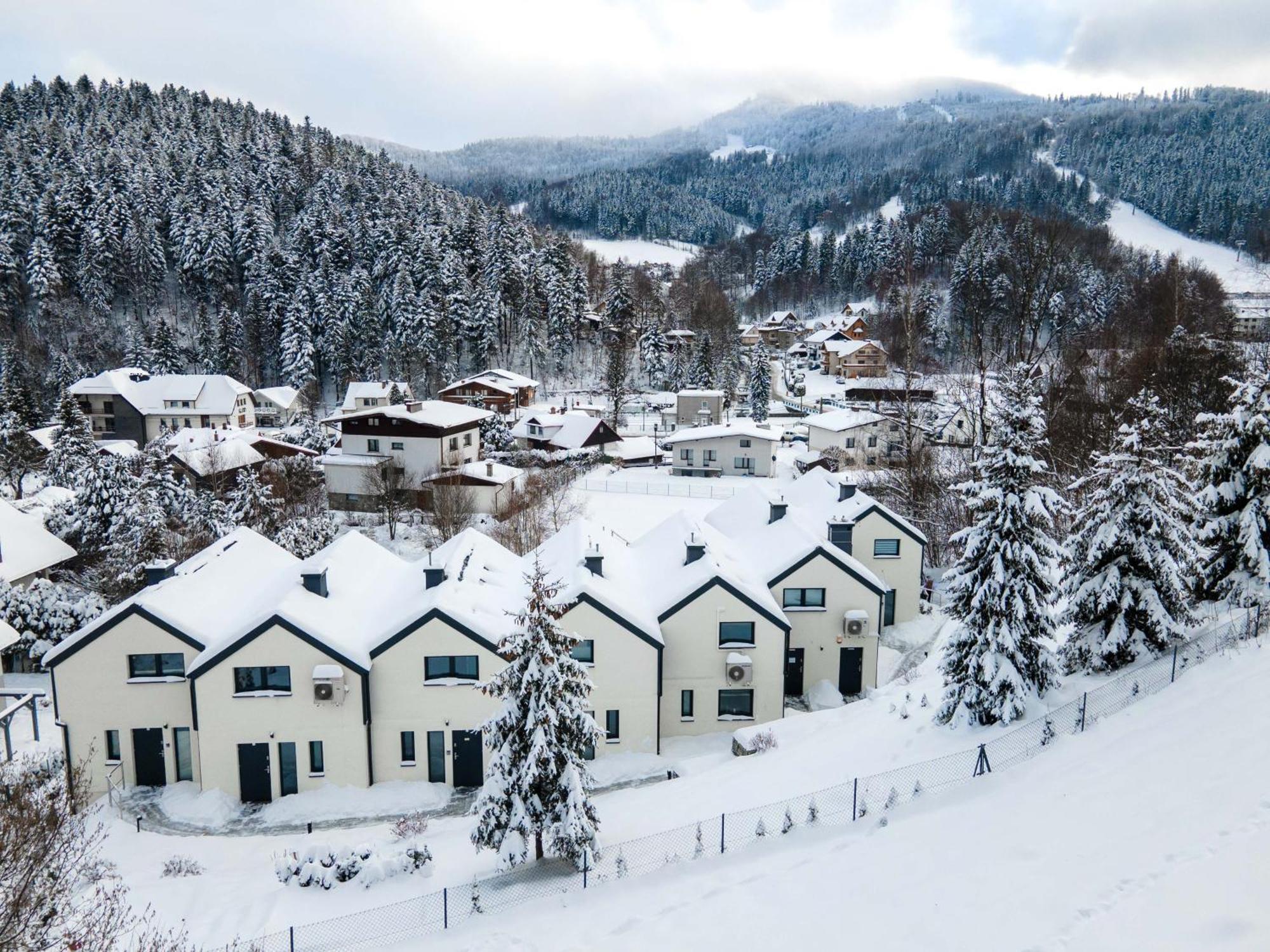 Apartamenty Marron Z Sauna, Bawialnia I Widokiem Na Skrzyczne - Dream Apart 什切尔克 外观 照片