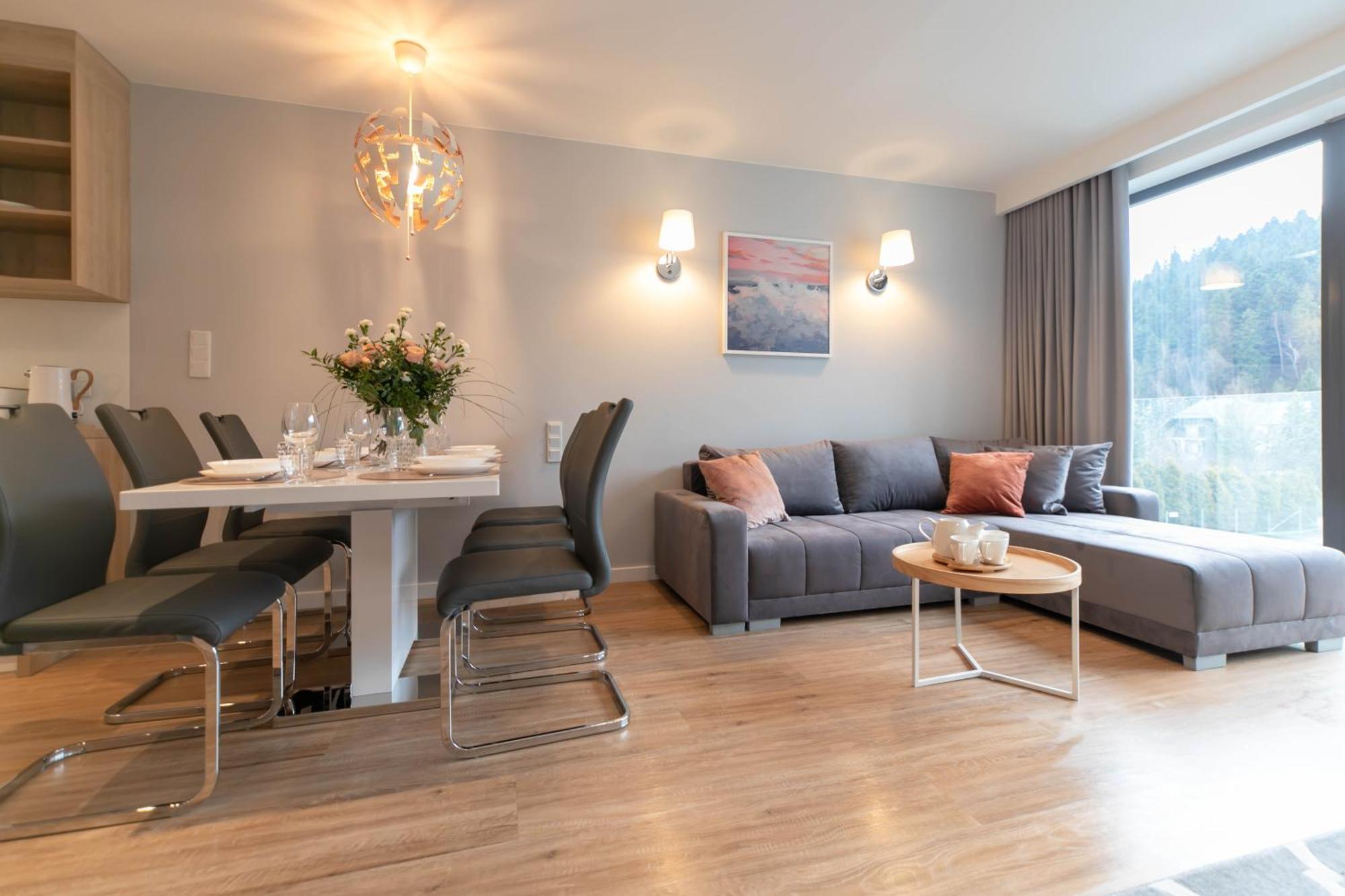 Apartamenty Marron Z Sauna, Bawialnia I Widokiem Na Skrzyczne - Dream Apart 什切尔克 客房 照片