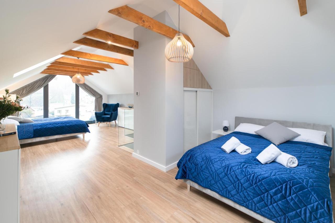 Apartamenty Marron Z Sauna, Bawialnia I Widokiem Na Skrzyczne - Dream Apart 什切尔克 外观 照片